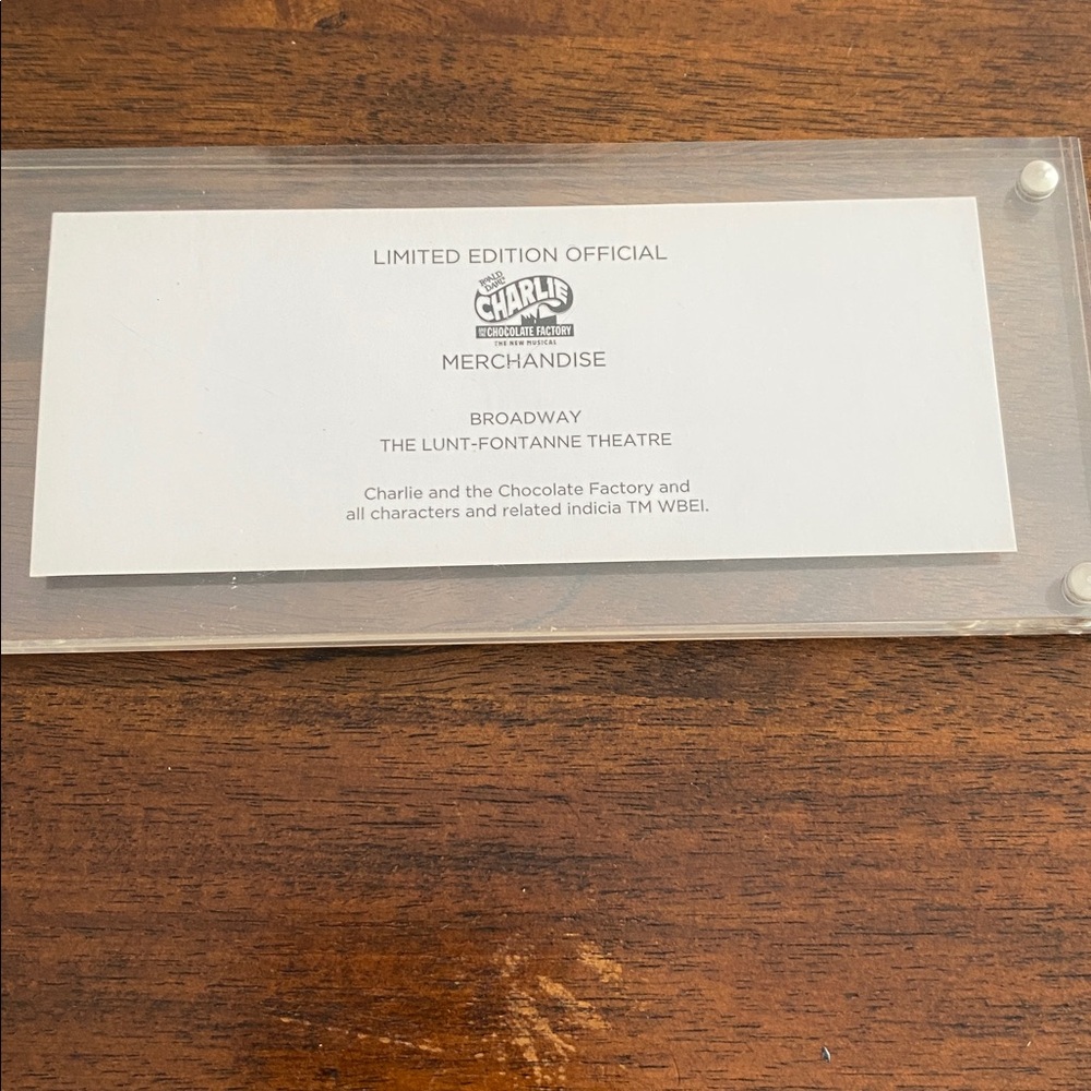 Golden Ticket Display - Picture 3 of 6